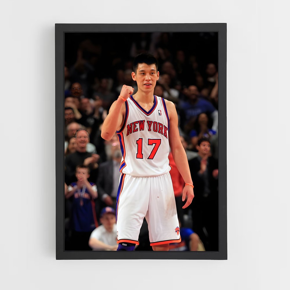 Poster Jeremy de lin – affiche Basketball (vue 2)